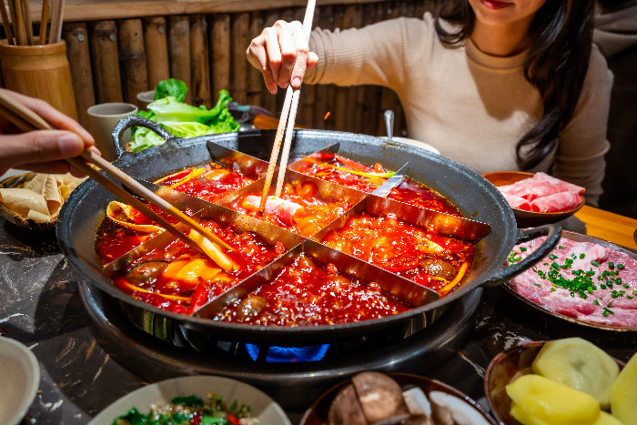foto de tradicional platillo de chongqing
